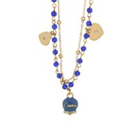 Collana Bysimon Donna in Lega metallica Cristallo 3541428 - 3541428
